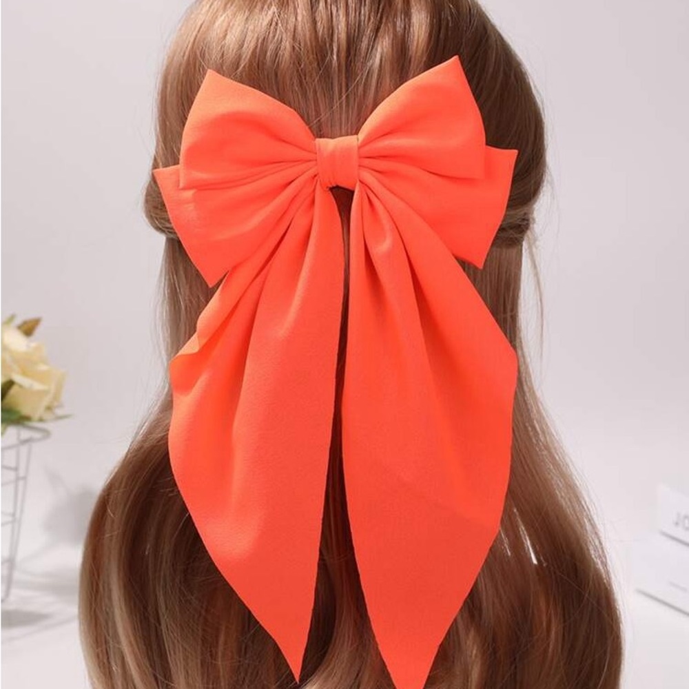 SHEIN | Orange Bowknot Bow